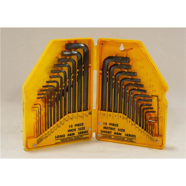 FULLER 30 PC HEX KEY SET