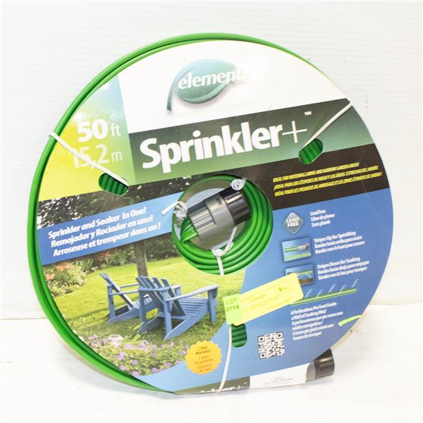 NEW 50FT SPRINKLER HOSE