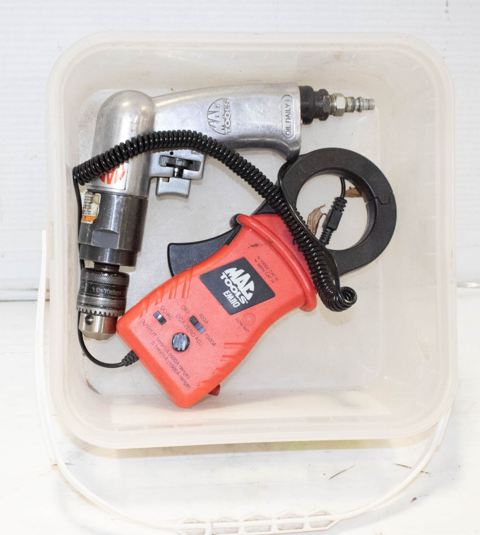 ESTATE MAC TOOLS AC/DC CURRENT CLAMP & VINTAGE MAC