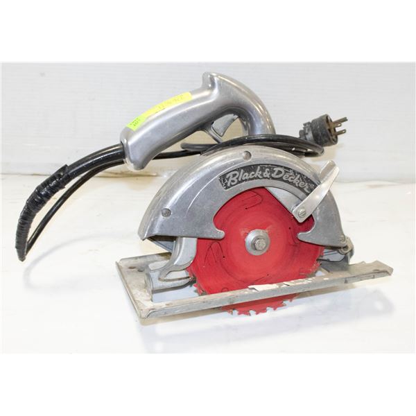 BLACK & DECKER 7" SKILSAW