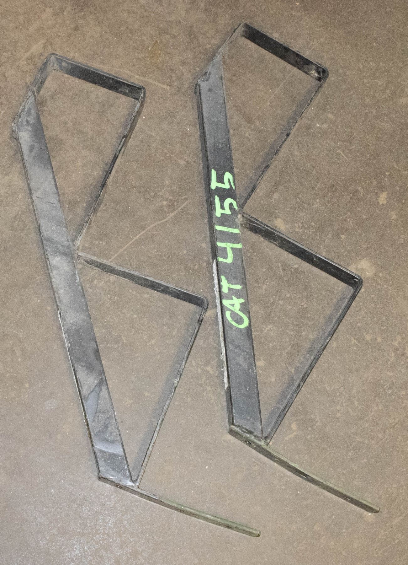 PAIR OF STEP STRINGER/STAIR FRAMES