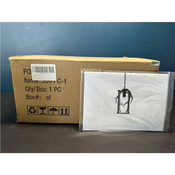 Lot of 1 Anter Style Dining Room Light