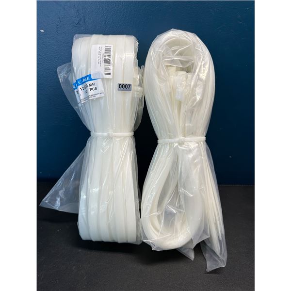 Lot of 2 Packs of Heavy Duty Zip Ties - 30PCS Per Pack