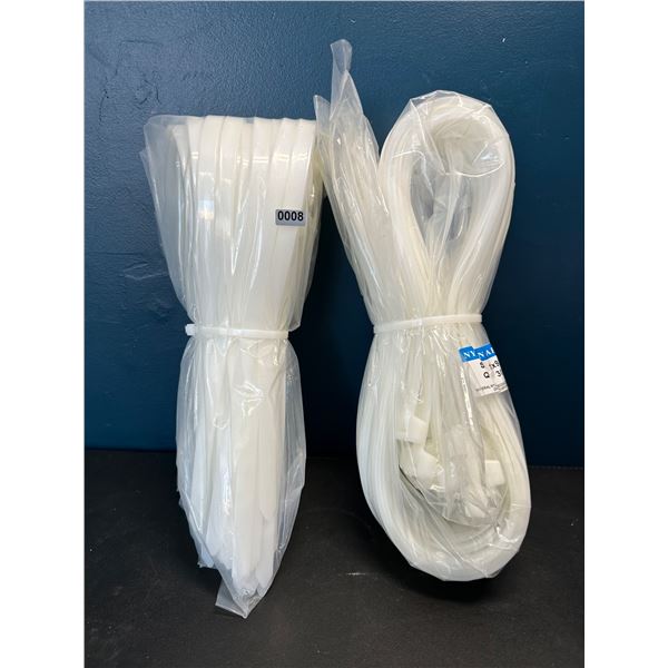 Lot of 2 Packs of Heavy Duty Zip Ties - 30PCS Per Pack