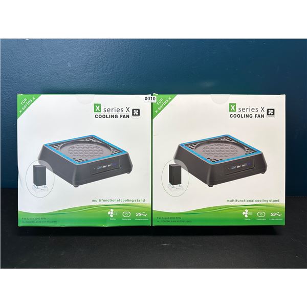 Lot of 2 Xbox Series X Cooling Fan Stands