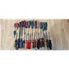 Image 1 : Lot of Assorted Robertson Head Screw Drivers - USED