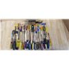 Image 1 : Lot of Assorted Flat Head Screwdrivers - USED