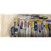 Image 2 : Lot of Assorted Flat Head Screwdrivers - USED