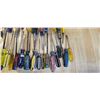 Image 4 : Lot of Assorted Flat Head Screwdrivers - USED