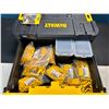Image 2 : Lot of 1 Dewalt Tool Box - USED