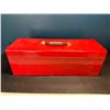 Image 5 : Lot of 1 Red Tool Box - USED