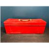 Image 5 : Lot of 1 Red Tool Box - USED