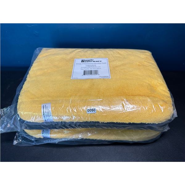 Lot of 2 Packs of Microfibre Detailing/Cleaning Cloths