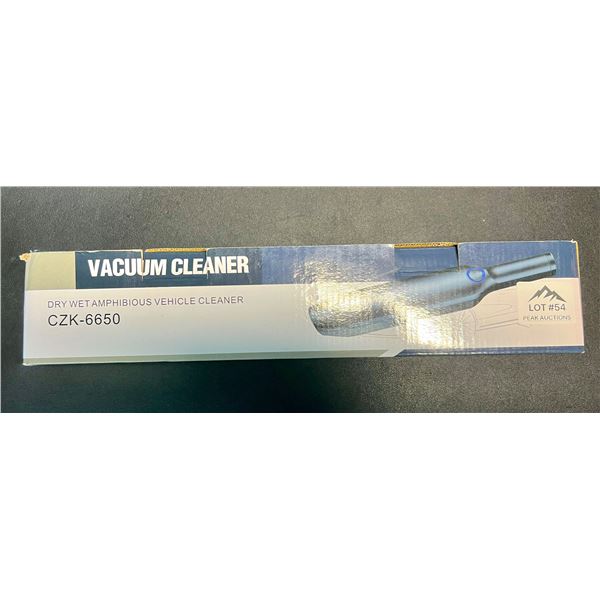 Lot of 1 Wet Dry Portable Rechargeable Vacuum