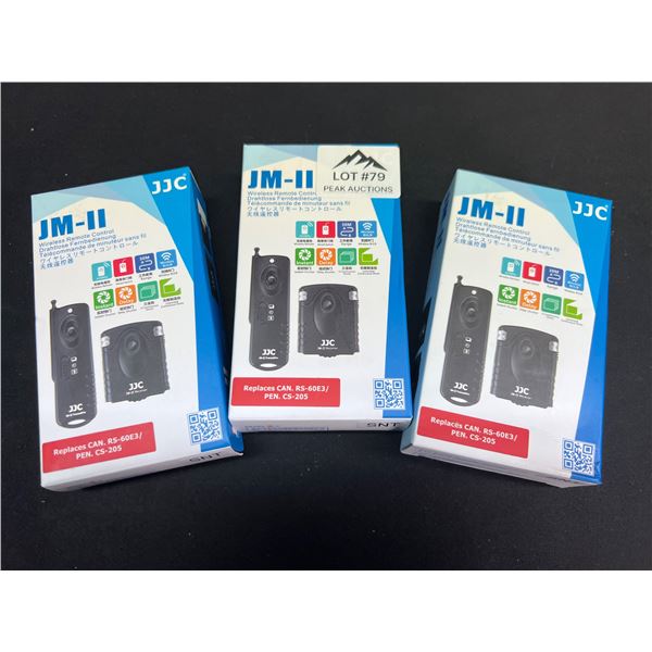 Lot of 3 JM II Wireless Remote Photo Controls