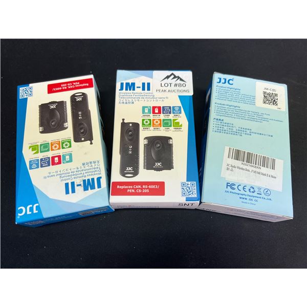 Lot of 3 JM II Wireless Remote Photo Controls