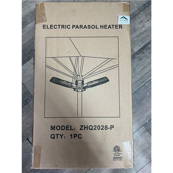 Lot of 1 Electric Parasol Heater - BRAND NEW!