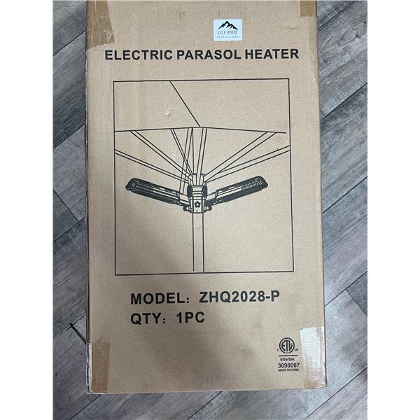 Lot of 1 Electric Parasol Heater - BRAND NEW!