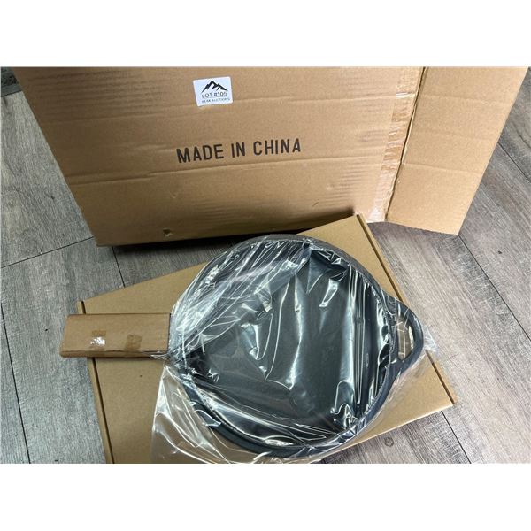 Lot of 1 Box of Cast Iron Cookware