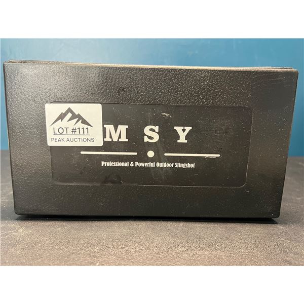 Lot of 1 MSY Outdoor Professional Slingshot
