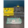 Image 1 : Lot of 3 Assorted Tool Sets! - 2 Bit Sets and 1 Threader Set