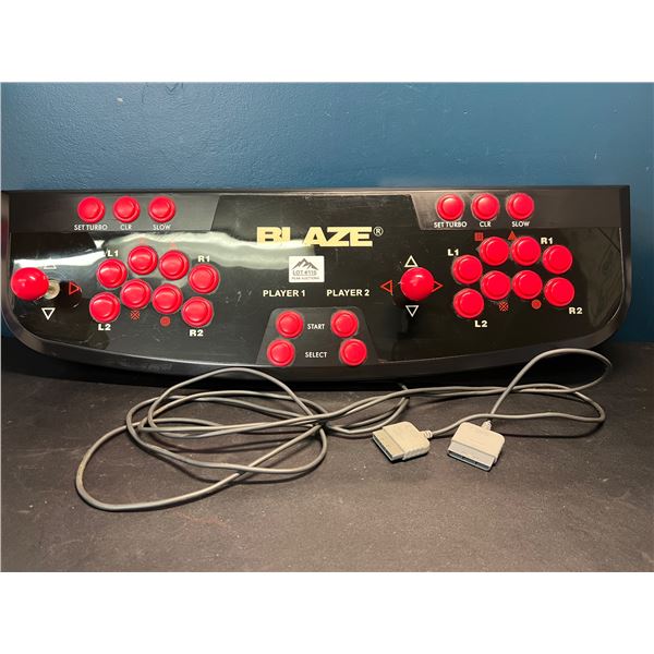 Lot of 1 Playstation Blaze Turbo Fight Pad - USED