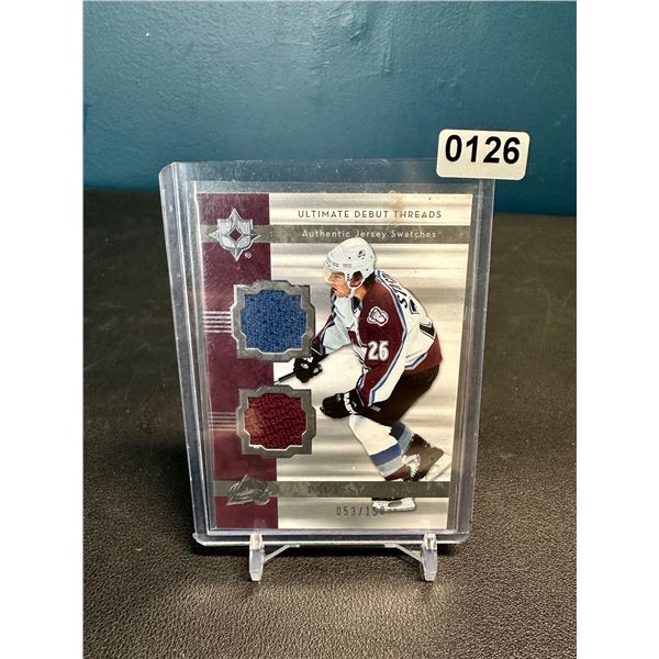 Lot of 1 Hockey Patch Card Paul Stastny - Event Used Trading Card