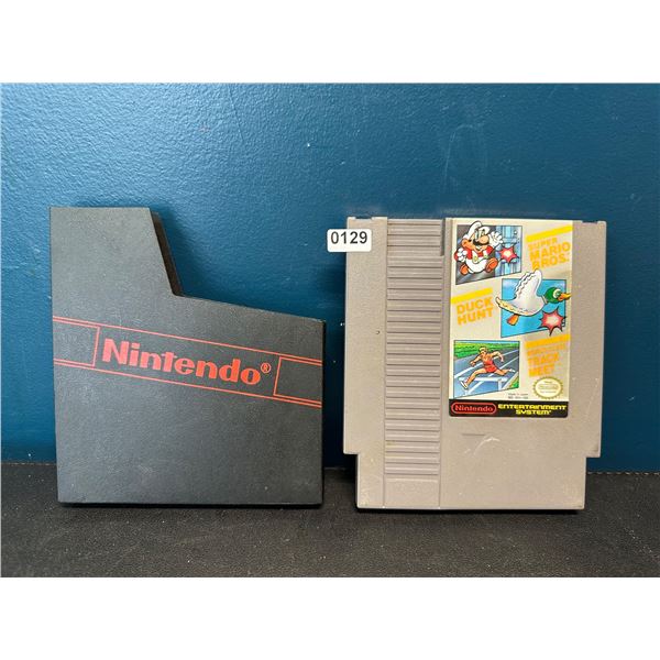 Lot of 1 Vintage Nes Game 3in1 - Mario/Duck Hunt/Track Meet