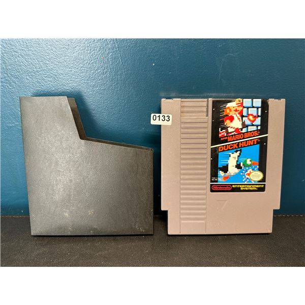 Lot of 1 Vintage Nes Game Mario Bros and Duck Hunt