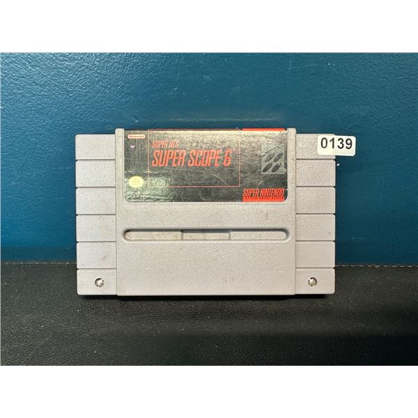 Lot of 1 SNES Game Super Scope 6
