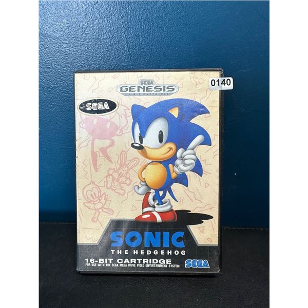 Lot of 1 Sega Game Sonic The Hedgehog - 16BIT Cartridge