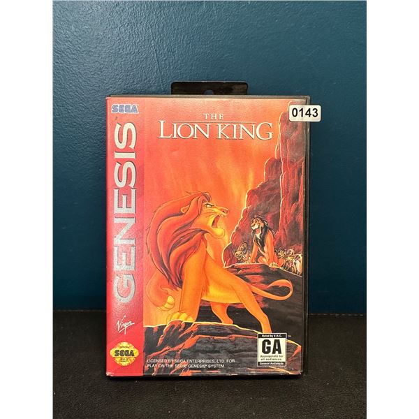 Lot of 1 Sega Game The Lion King