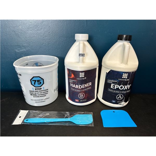 Lot of 1 Epoxy Set 1:1 - 1.89L PER BOTTLE