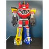 Image 1 : Lot of 1 Transformers Style Robot Toy - 2 FEET TALL!