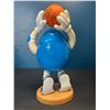 Image 4 : Lot of 1 90s Vintage Era Blue m&m's Candy Dispenser
