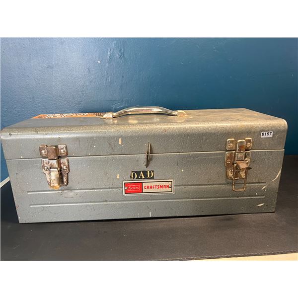 Lot of 1 Craftsman Tool Box - Assorted Tools Included!