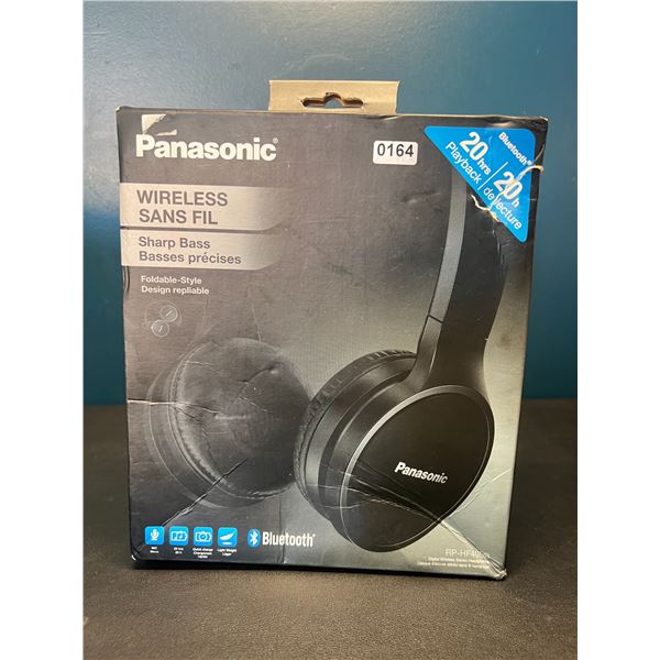 Lot of 1 Panasonic Wireless Headphones Sharp Bass