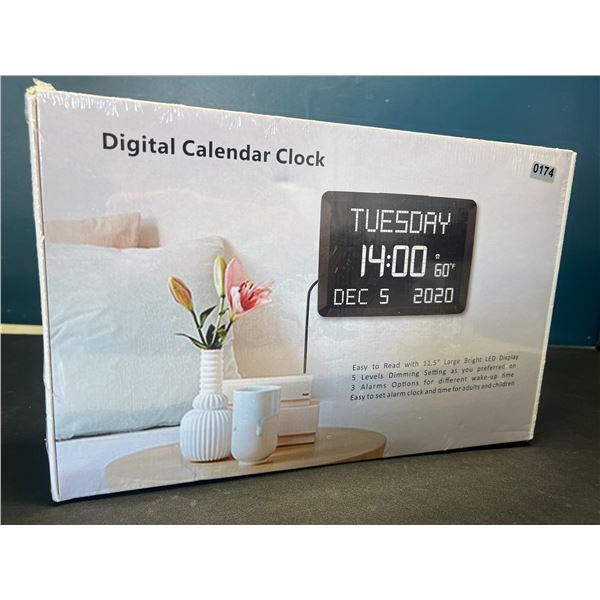 Lot of 1 Digital Calendar Clock