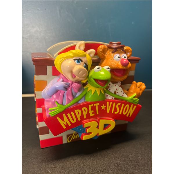 Lot of 1 Muppets Vision 3D Piggy Bank - USED