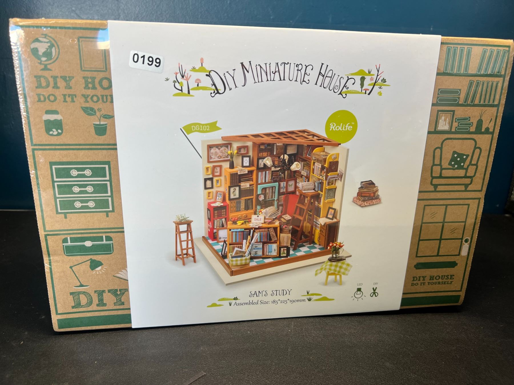 Lot of 1 DIY Minature House - Buildable 3D Model House