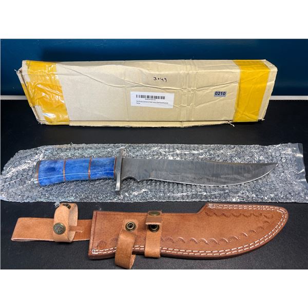 Lot of 1 Damascus Steel Dagger Handmade Knife - 14 Inches