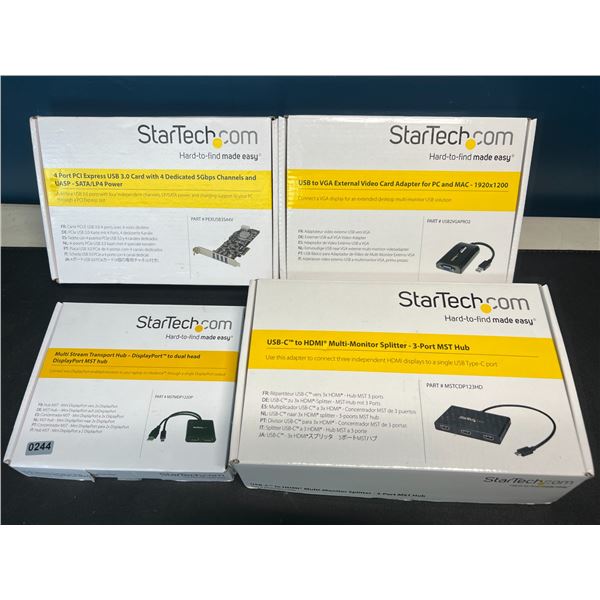 Lot of 4 Assorted StarTech Electronic Products