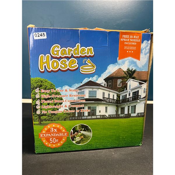 Lot of 1 50ft Expandable Garden Hose