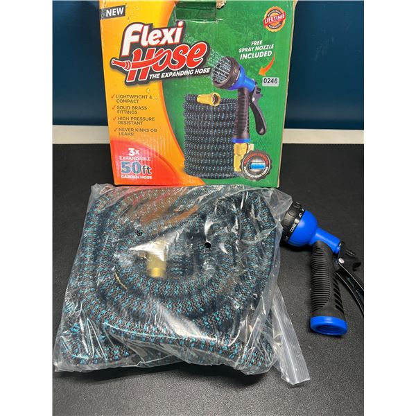 Lot of 1 50FT Flexi Hose/Expandable Garden Hose