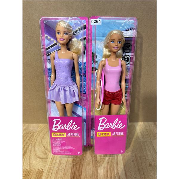 Lot of 2 Barbie Dolls