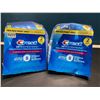 Image 1 : Lot of 2 Boxes of Crest 3D Whitestrips Teeth Whitening Kits - TwinPacks (2x28 strips per box)