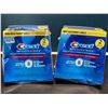 Image 1 : Lot of 2 Boxes of Crest 3D Whitestrips Teeth Whitening Kits - TwinPacks (2x28 strips per box)