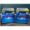 Image 1 : Lot of 2 Boxes of Crest 3D Whitestrips Teeth Whitening Kits - TwinPacks (2x28 strips per box)