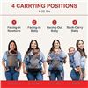 Image 1 : Lot of 1 4-in-1 Convertible Baby Carrier (For babies 8-32lbs)