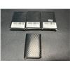 Image 1 : Lot of 4 Carbon Fiber Minimalist Wallets for Men